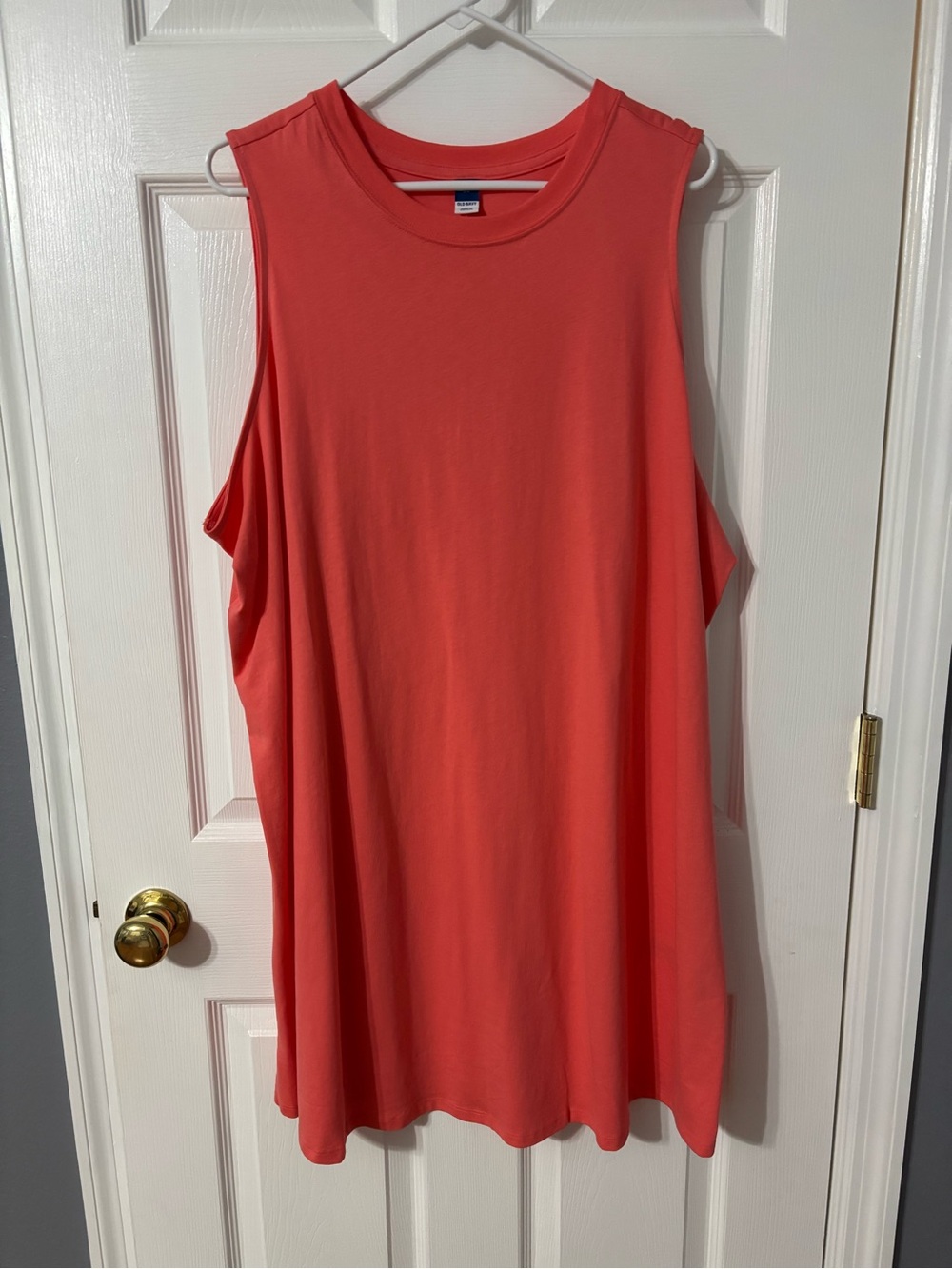 Old Navy Coral Muscle Tank Top